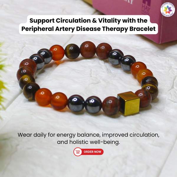 Peripheral Artery Disease Therapy Bracelet for Healing and Circulation Boost 9