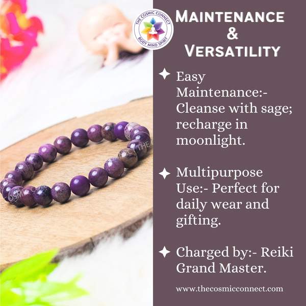 Phosphosiderite Bracelet – Unlock Peace, Emotional Healing, and Spiritual Growth 6