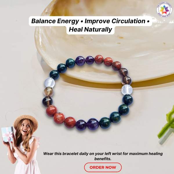 Piles Therapy Bracelet for Pain Relief & Chakra Balancing 10