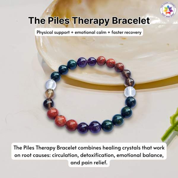 Piles Therapy Bracelet for Pain Relief & Chakra Balancing 5