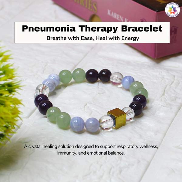 Pneumonia Therapy Bracelet for Respiratory Health, and Immune Support 4