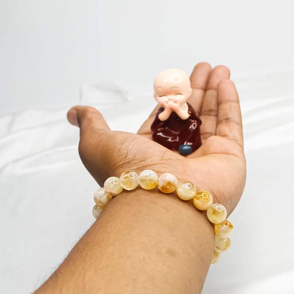 Premium Citrine Bracelet - Abundance & Positive Energy 9