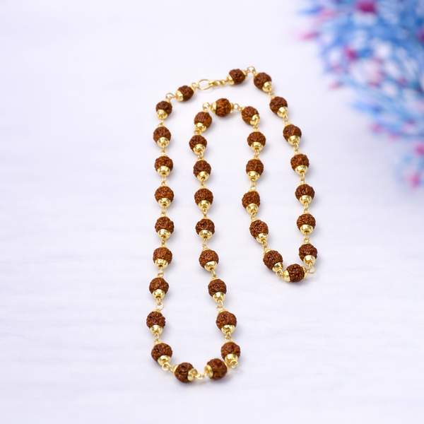 Premium Rudraksha Mala with Cap for Spiritual Growth and Inner Peace 2