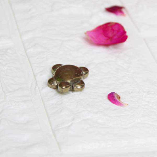 Pyrite Crystal Turtle Manifest Prosperity & Protection