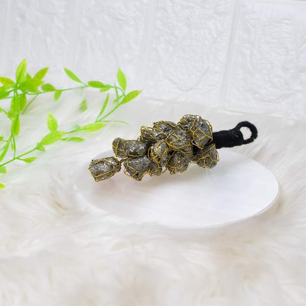 Pyrite Door Hanger Attract Prosperity, Protection & Positive Energy