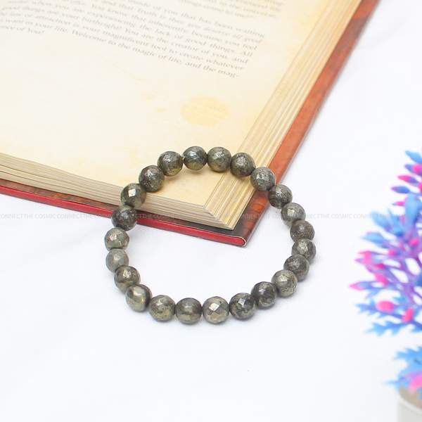 Pyrite Faceted Bracelet – Wealth, Protection & Confidence Amplifier 2