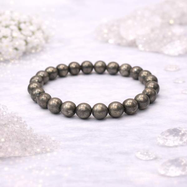 Pyrite Healing Bracelet – Abundance, Protection & Confidence 3