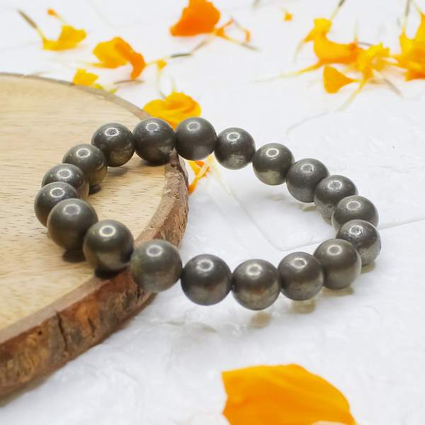 Pyrite Healing Bracelet – Abundance, Protection & Confidence 5
