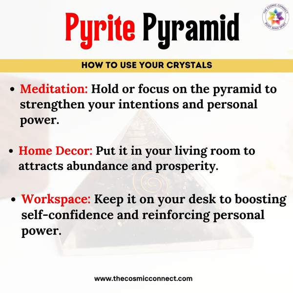 Pyrite Orgone Pyramid Manifest Prosperity & Protection 3
