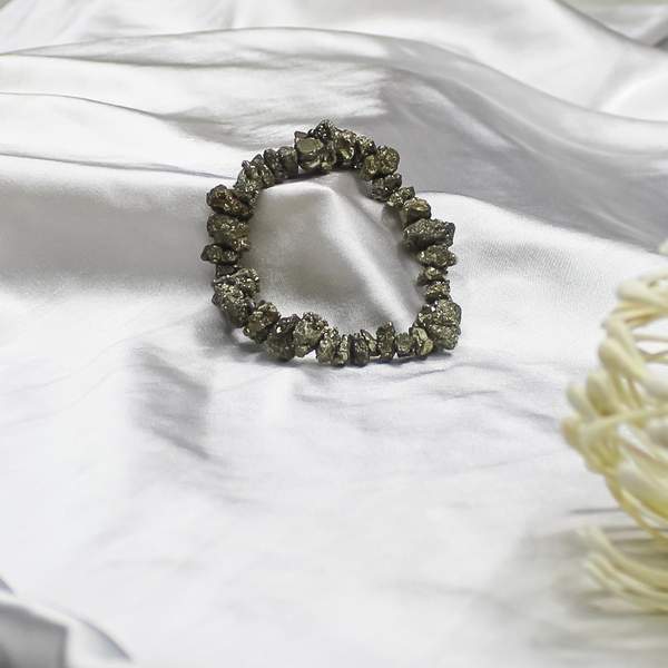 Pyrite Tumbled Bracelet – Wealth, Protection & Confidence Booster 3