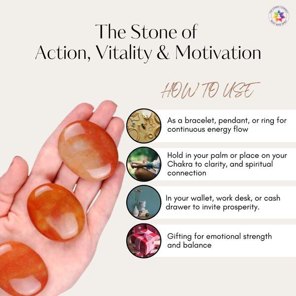 Red Aventurine Bracelet – Vitality, Confidence & Manifestation 10