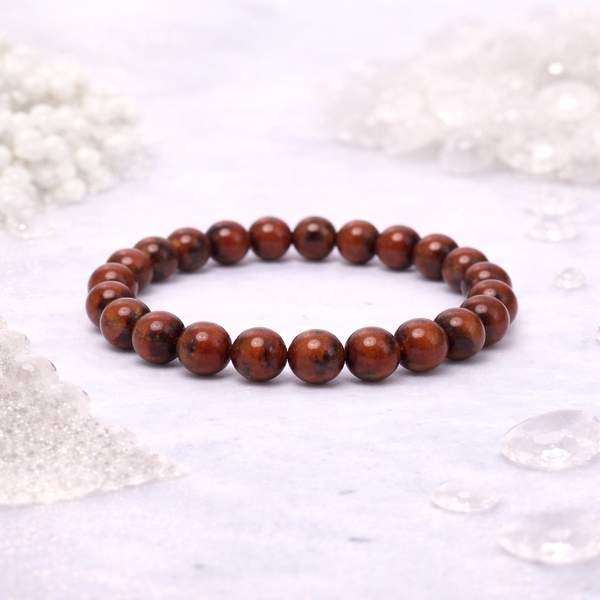 Red Jasper Healing Bracelet - Grounding, Courage & Vitality