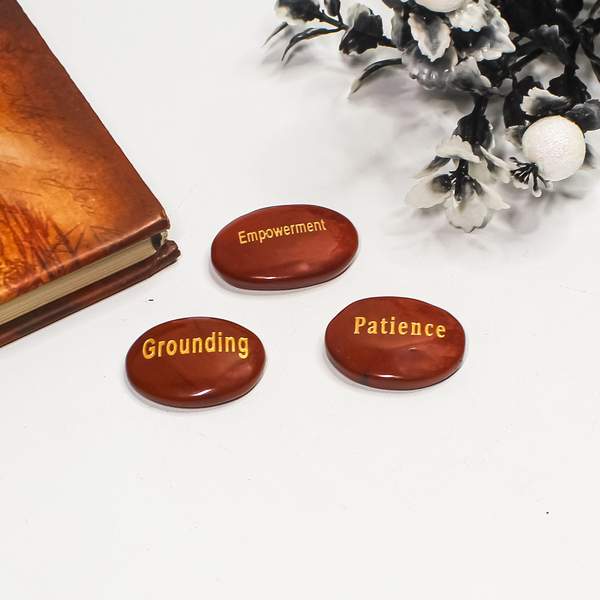 Red Jasper Manifestation Coin