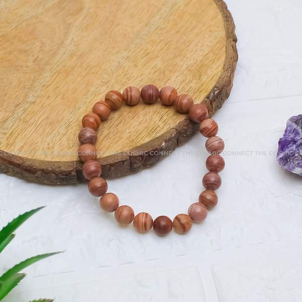 Red Line Jasper Bracelet – Strength, Stability & Grounding Energy 2