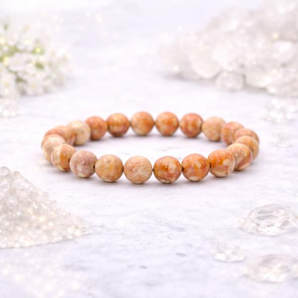Red Web Jasper Bracelet – Stability, Strength & Grounding Energy