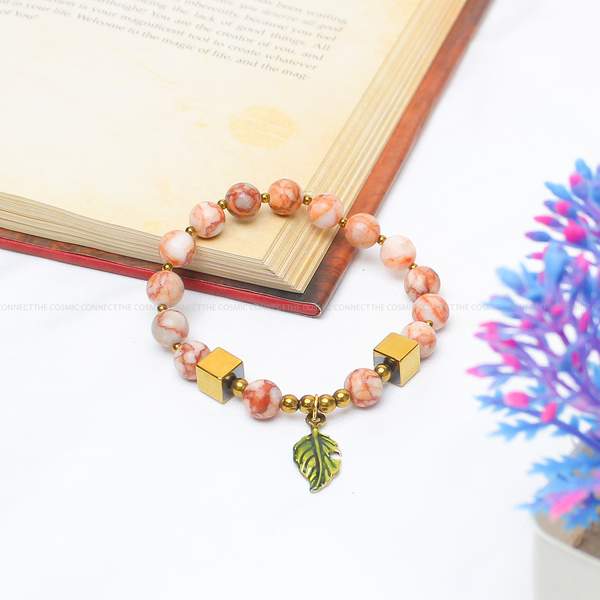Red Web Jasper Bracelet – Stability, Strength & Grounding Energy 7