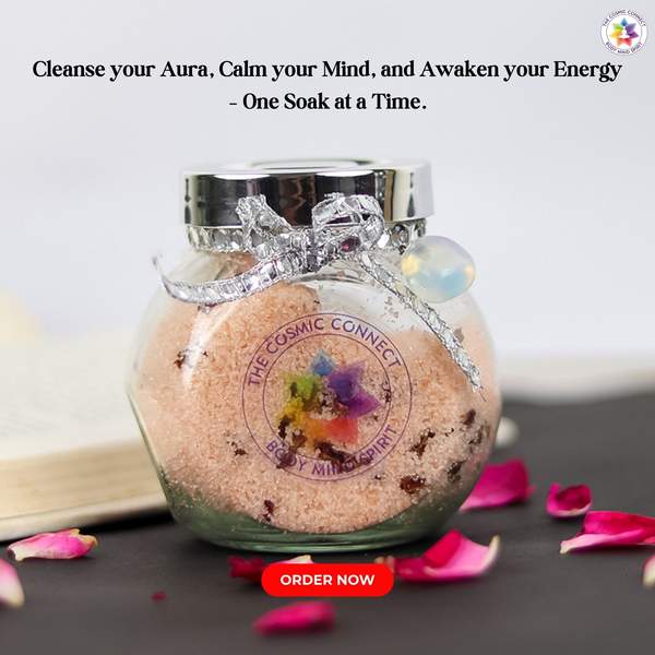 Reiki Charged Bath Salt for Aura Cleansing & Negativity Removal 11