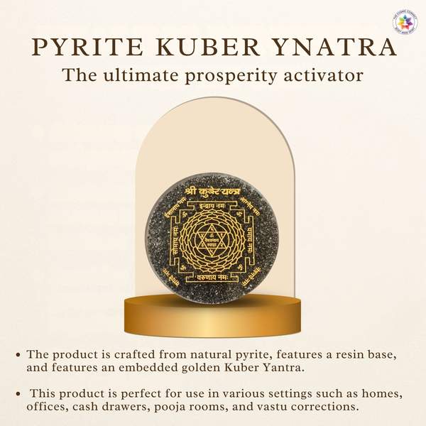 Reiki-Charged Pyrite Yantra for Wealth, Prosperity & Vaastu 8