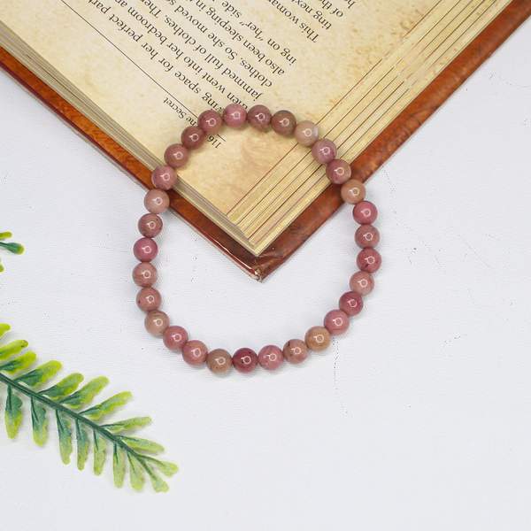 Rhodochrosite Healing Bracelet - Emotional Healing, Enhance Compassion 2