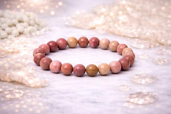 Rhodochrosite Healing Bracelet - Emotional Healing, Enhance Compassion 6