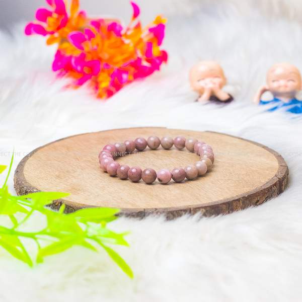 Rhodochrosite Healing Bracelet - Emotional Healing, Enhance Compassion 7