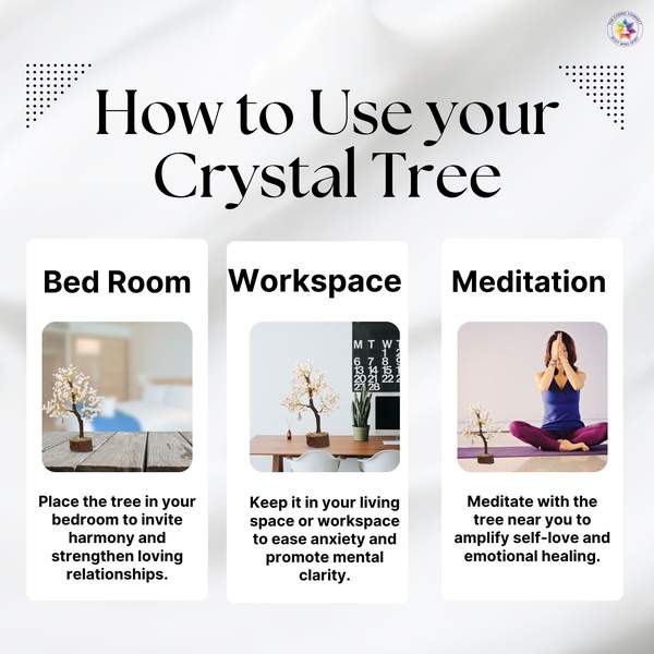 Rose Quartz Crystal Tree for Love Blossom, and Heart Chakra Healing