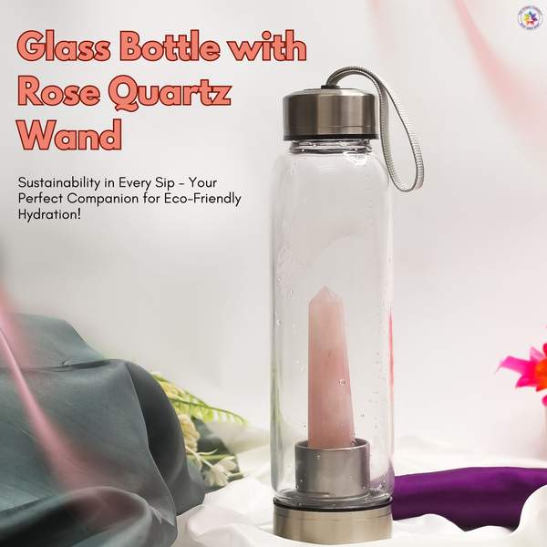 Rose Quartz Crystal Water Bottle Nurturing Your Heart and Soul 8