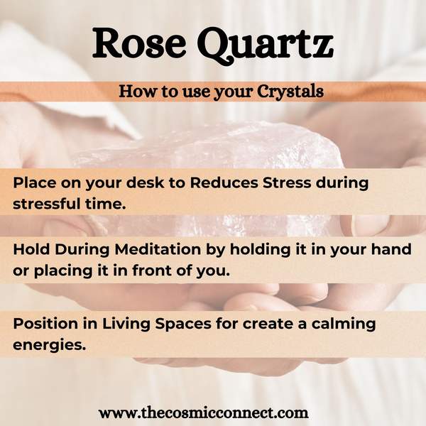 Rose Quartz Orgone Paper Weight for Love, Peace, & Healing 3