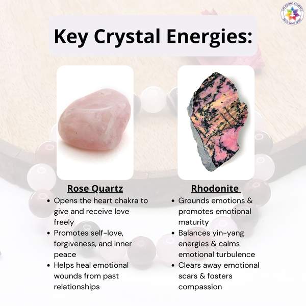 Rose Quartz & Rhodonite Prem Shakti Kavach for Love, & Relationship 5
