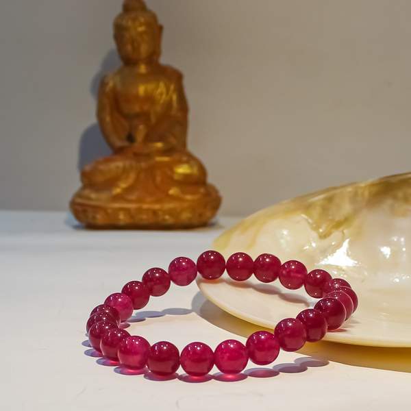 Ruby Jade Bracelet – Passion, Vitality & Emotional Healing 2
