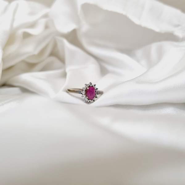 Ruby Silver Ring for Passion, Confidence & Heart Healing 3