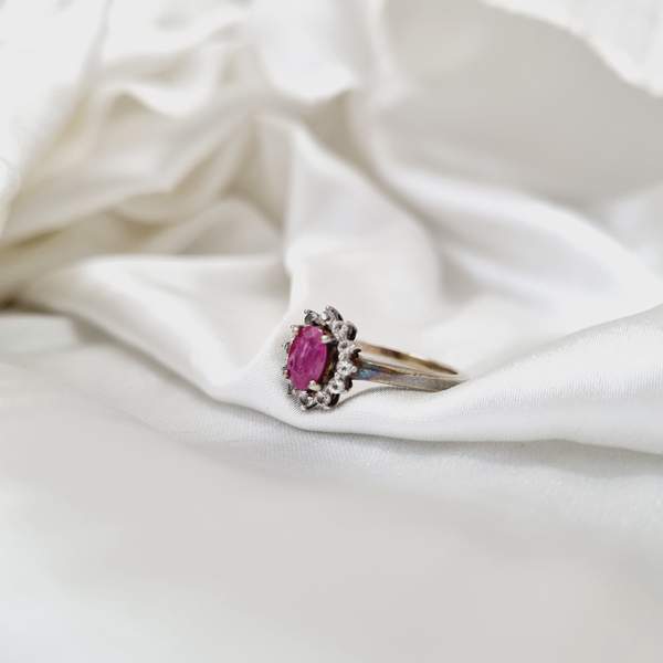 Ruby Silver Ring for Passion, Confidence & Heart Healing 4