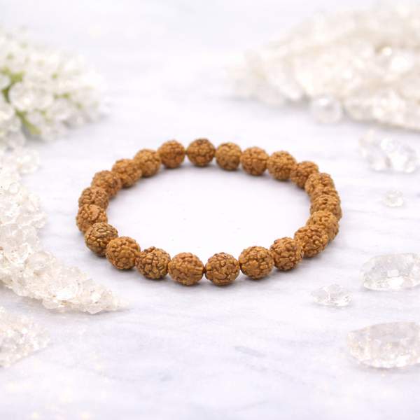 Rudraksha Healing Bracelet - Spiritual Growth & Peace
