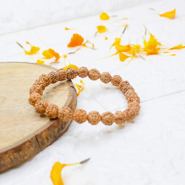 Rudraksha Healing Bracelet - Spiritual Growth & Peace 2