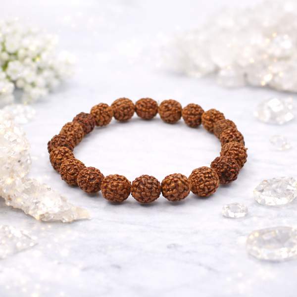 Rudraksha Healing Bracelet - Spiritual Growth & Peace 6