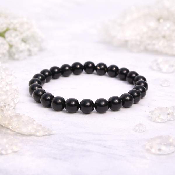 Shungite Healing Bracelet – Protection, Detoxification & Grounding 6