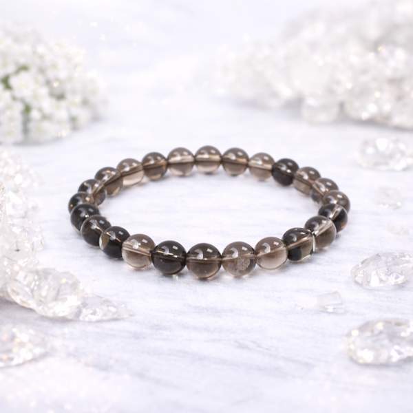 Smoky Quartz Healing Bracelet - Protection & Stress Relief