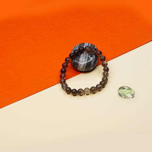Smoky Quartz Healing Bracelet - Protection & Stress Relief 2