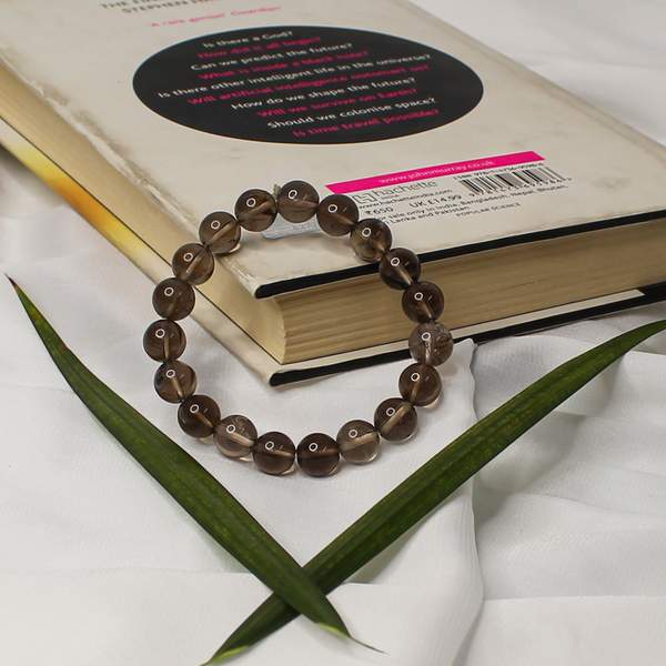 Smoky Quartz Healing Bracelet - Protection & Stress Relief 6