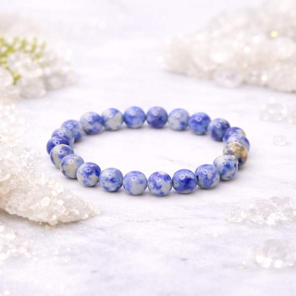 Sodalite Bracelet - Intuition & Clarity | 8mm Beads