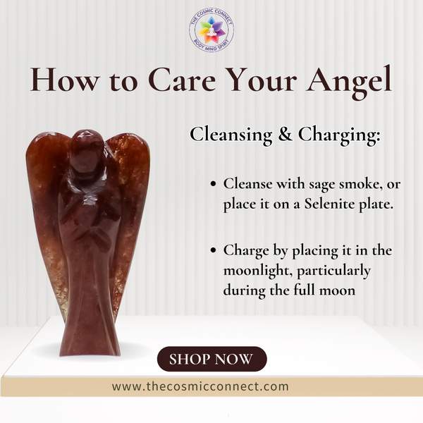 Strawberry Quartz Crystal Angel for Love and Emotional Balance 4