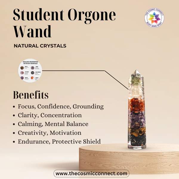 Student Orgone Wand Enhance Focus, Clarity, & Learning Abilities 2