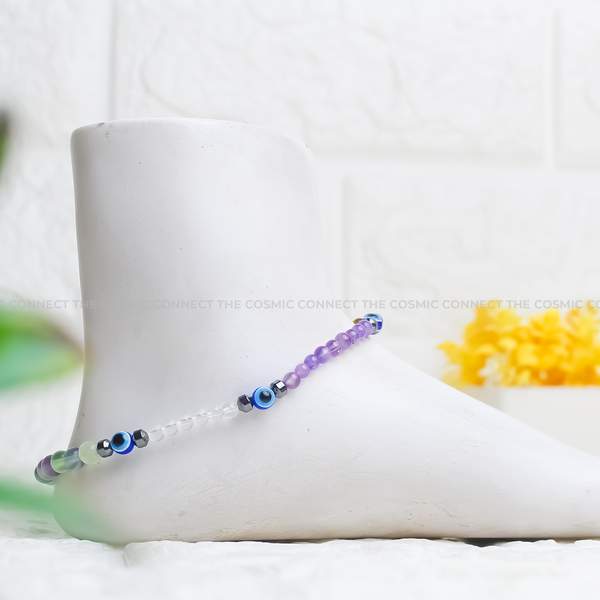 Study Crystal Anklet Unlock Focus, Memory & Learning Power