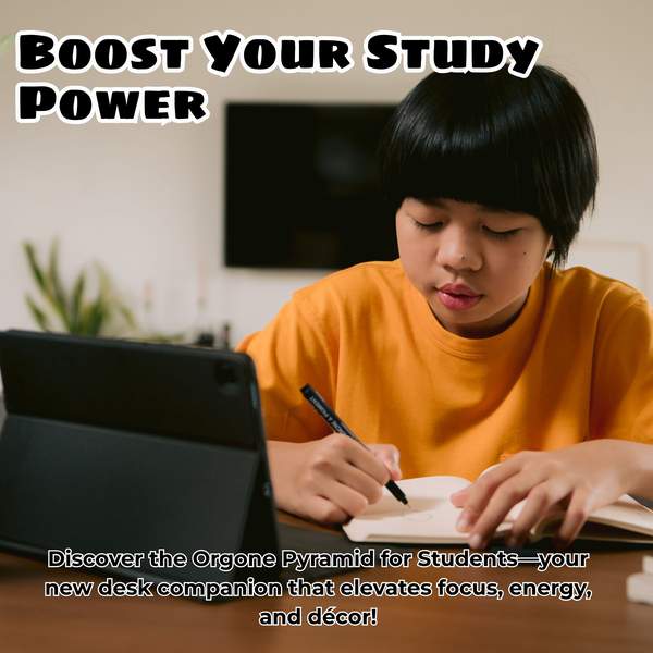 Study Orgone Pyramid Boost Focus, Clarity, and Mental Stamina 2
