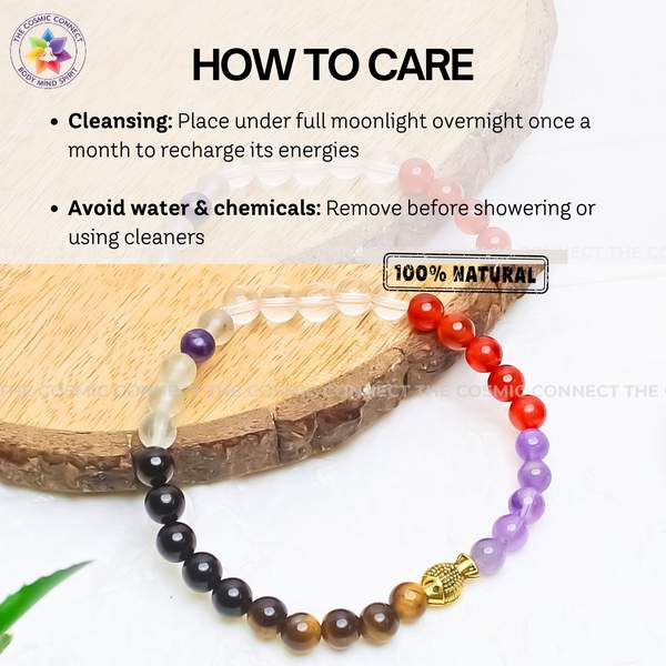 Study Therapy Bracelet Score Good Marks in Exam | 8mm Beads 11