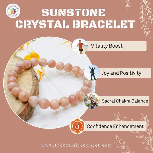 Sunstone Healing Bracelet – Confidence, Joy & Positive Energy 3