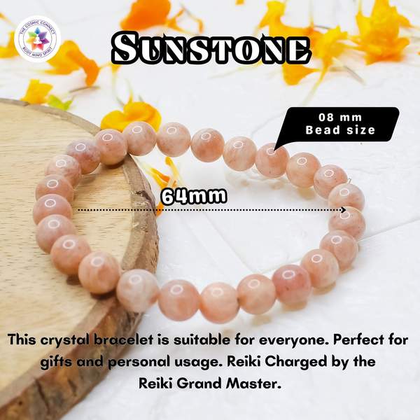 Sunstone Healing Bracelet – Confidence, Joy & Positive Energy 4