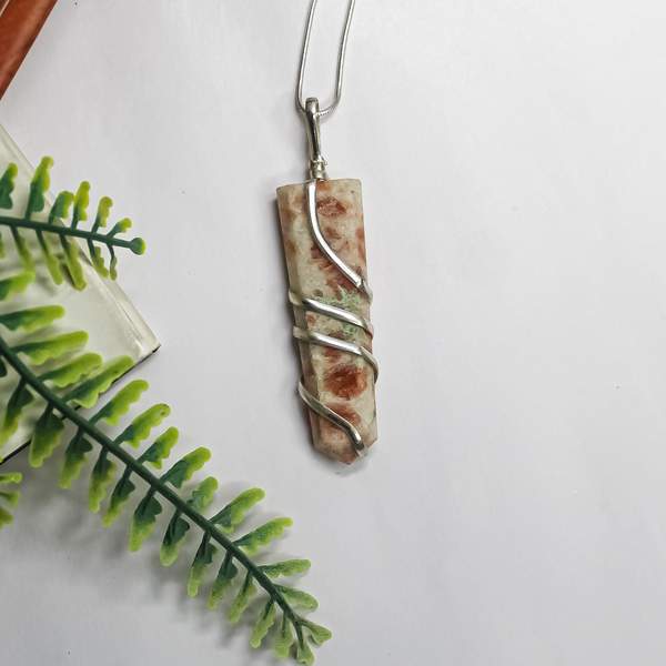 Sunstone Wired Pendant Radiate Positivity, & Joy