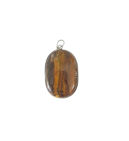 Tiger Eye Cabochon Pendant Unlock Confidence, and Protection 3