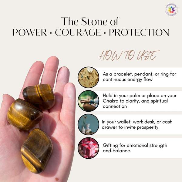 Tiger Eye Healing Bracelet -  Boost Confidence & Protection 6